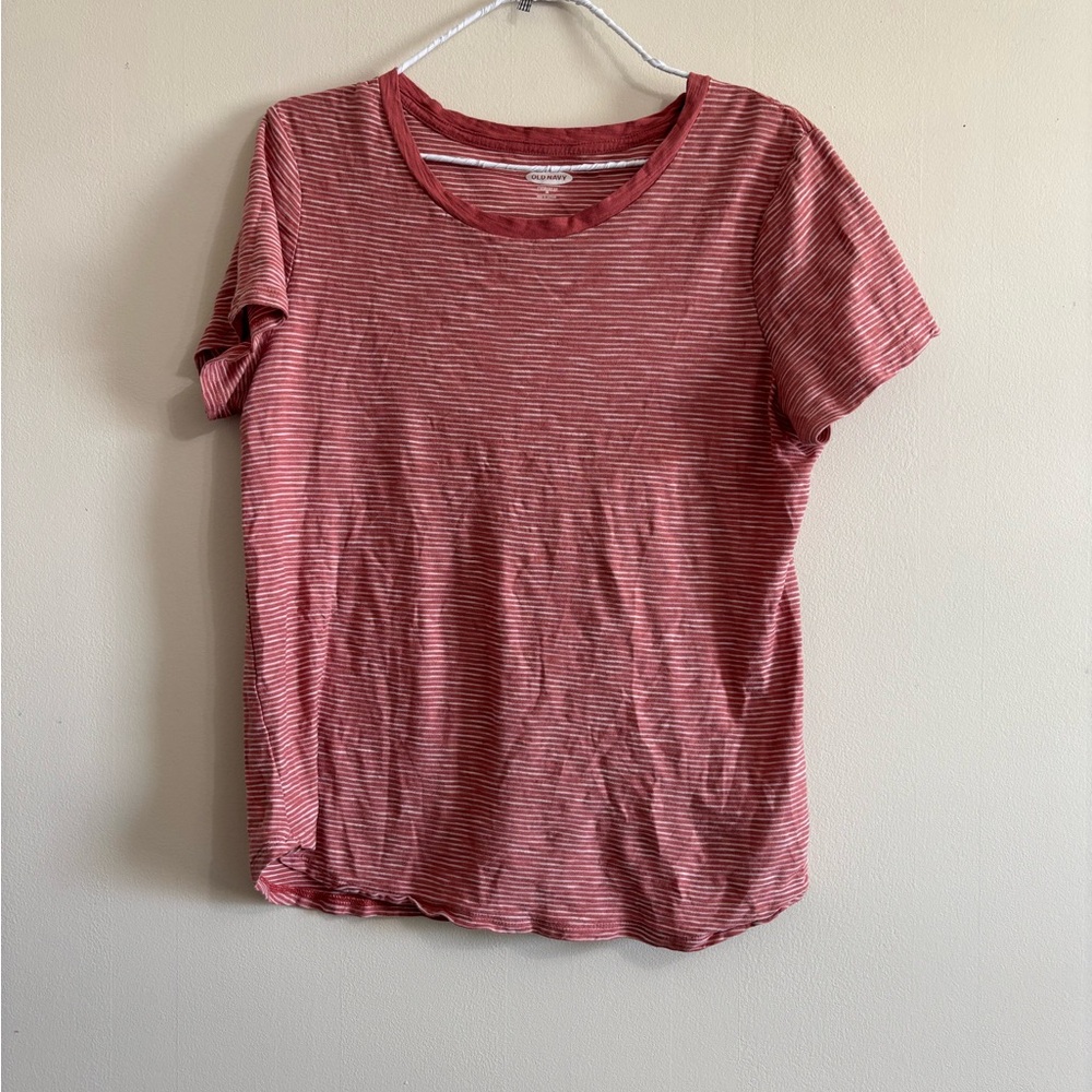 Striped Red Women's Top